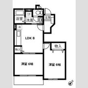 バーシア堀ノ内Ⅱの間取り画像