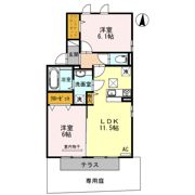 レジウム嵯峨の間取り画像