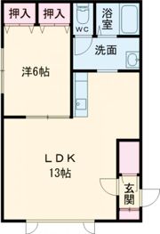 童里夢の間取り画像