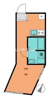 プレゾン国立の間取り画像