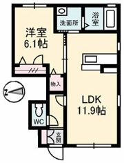 シャーメゾン・フローラの間取り画像