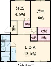 西武百草団地の間取り画像