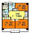 赤田ハイツの間取り画像