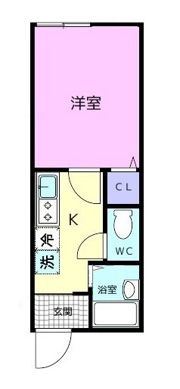 TJ鳴神2の間取り画像
