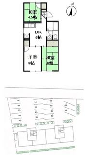 グリーンハイツ森安の間取り画像