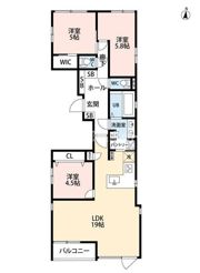 URNA SANDSの間取り画像