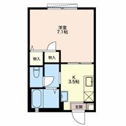 タウンコート西大畑の間取り画像