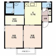 ベル セゾン Aの間取り画像