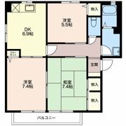 グッドライフ元町 Dの間取り画像