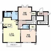 フラッツラローサの間取り画像