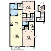 カプリレモンの間取り画像