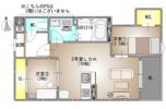REGALEST TSUBAKI（旧)REGALEST 青江Ⅴ）の間取り画像