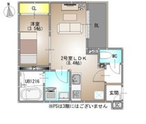 REGALEST TSUBAKI（旧)REGALEST 青江Ⅴ）の間取り画像