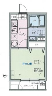 ルクール氷川台の間取り画像