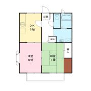 シャトルチグサ B棟の間取り画像