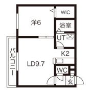 メゾン アヴェニュー ドゥの間取り画像