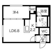 Dolce 南郷15(ドルチェ)の間取り画像