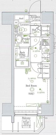 グラントゥルース巣鴨の間取り画像