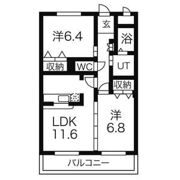 ルミナス緒川の間取り画像