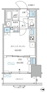 パークアクシス西大島コンフォートスクエアの間取り画像