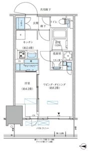 パークアクシス西大島コンフォートスクエアの間取り画像