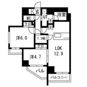 SAKURA AXIS 中板橋の間取り画像