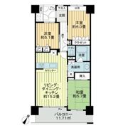 サーパス千歳町通りの間取り画像