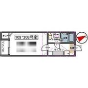 ミモザの間取り画像