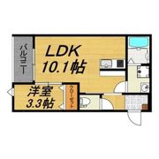 LECOCON一宮Ⅵの間取り画像