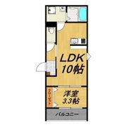 LECOCON一宮Ⅵの間取り画像