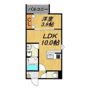 LECOCON岩倉Ⅴの間取り画像