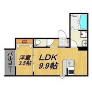 LECOCON岩倉Ⅴの間取り画像