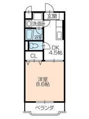 エクシード御油の間取り画像