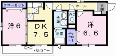 ベル エトワールの間取り画像