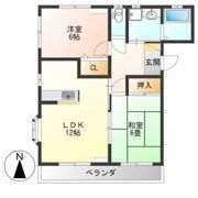 リーベカマイⅡの間取り画像