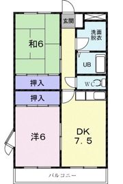 キャステルマンション仲町の間取り画像