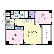 ラ ・ メールの間取り画像
