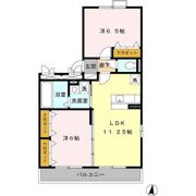 アサミアルジャンの間取り画像