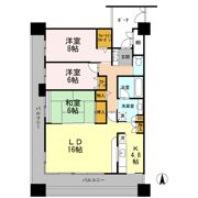 ディーグランセ泉野の間取り画像