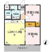 マリベール善通寺の間取り画像