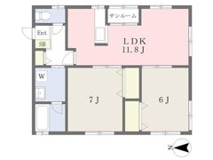 プライムの間取り画像