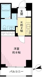 クラヴィーア仙川の間取り画像
