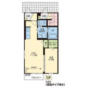 Tres Tesouros(トレステゾール)桑折の間取り画像