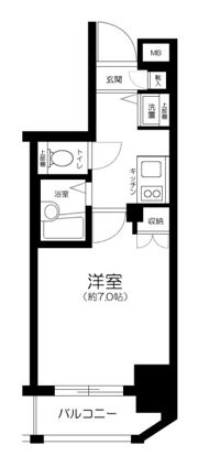 ガーラ・シティ亀戸の間取り画像