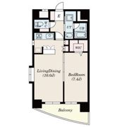 ラドーニ清水の間取り画像