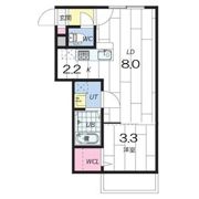 GIULIA(ジュリア)196の間取り画像