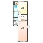 フルハウス八軒の間取り画像