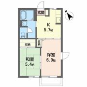 シャンボール Aの間取り画像