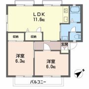 レヴールK I・IIの間取り画像