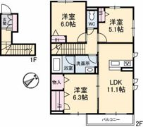 エクセルMIIの間取り画像